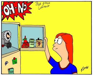 Who Knows What Evil Lurks In The Heart Of Man The Mini Big Nosed Freezer Dude Does