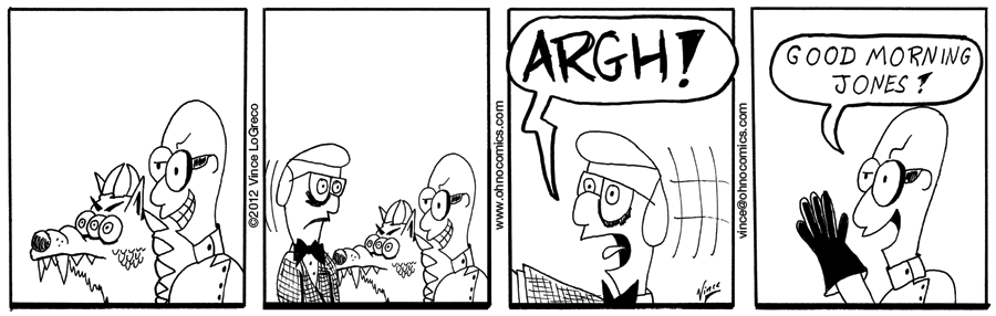 Walter Brings A Pet To Work